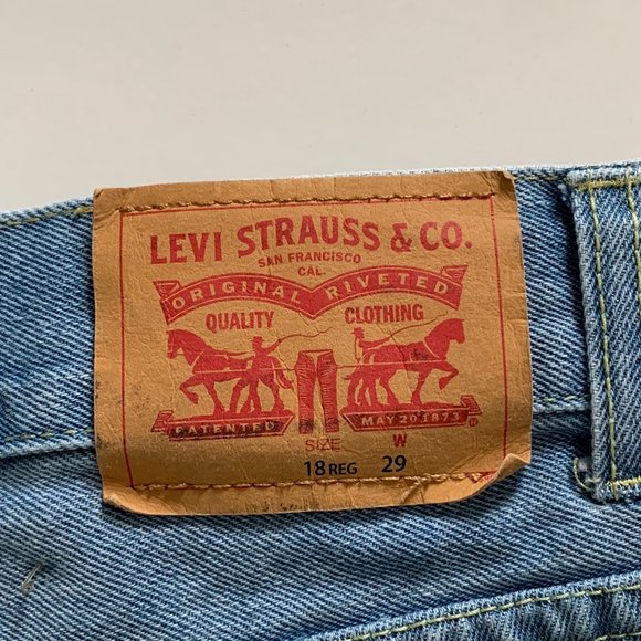 505 Levi Jean Short - Picture 4 of 8